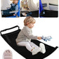 Awahitawa Toddler Travel Bed, Airplane Travel Seat Essentials Kids, Portable Toddler Bed, Baby Airplane Travel Cot Accessories,