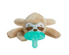 Philips Avent Soothie Snuggle Pacifier Holder With Detachable Pacifier, Sloth, 0M+, Scf347/07