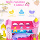 VOILBTOY Musical Toy for 1-2 Year Old Girls,Educational Baby Toys 12-18 Months,Ball Drop Toy with English & Spanish,Fine Motor T