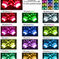 Vicsport Led Gloves 12 Colors Changeable Light Up Gloves For Teens Adults Kids Toys For Boys Age 8-12 Years Old Halloween Christ