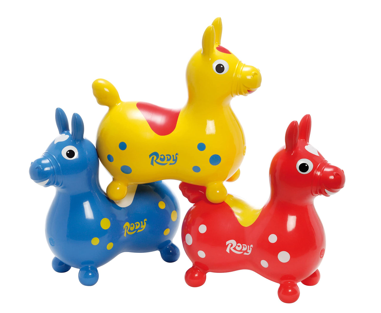 GYMNIC Rody Bounce Horse Red