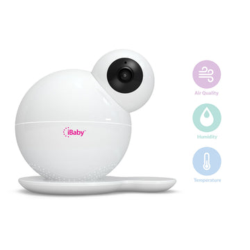 iBaby Monitor M6S, Smart Wifi Enabled Total Baby Care System 1080p Wireless Infant Safety Camera Kit with Wi-Fi Speakers, Night