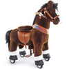 PonyCycle Horse Ride on Toy for Toddlers Boy Toys Classic Model U (with Brake/ 30 Height/Size 3 for Age 3-5) Giddy up Riding Hor