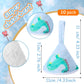 Suhine 10 Pcs Baby Boy Pee Shield Diaper Changing Accessory Reusable Pee Covers Baby Boy Cap For Newborn Boys(Cute)