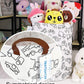 LANgYASHAN Laundry Basket canvas Fabric collapsible Organizer Basket for Storage Bin Toy Bins gift Baskets Bedroom clothes child