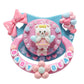 Cutieplusu Adult Sized Pacifier Dummy For Adult Diy Handmade Adult Pacifiers- Angel Bear Pink