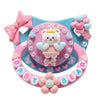 Cutieplusu Adult Sized Pacifier Dummy For Adult Diy Handmade Adult Pacifiers- Angel Bear Pink