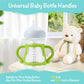 Vanpet Baby Bottle Handles For Avent Natural Baby Bottle, Easy-Grip Transitional Sippy Cup Handles, Compatible With Philips Aven