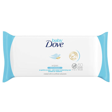 Dove Baby Wipes Rich Moisture,50 Count (Pack Of 6)