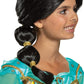 Disguise The Aladdin Live Action Kid Jasmine Wig Standard , Black