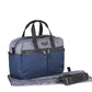 Twelvelittle Unisex Two-Tone Satchel Diaper Bag - Grey/Navy