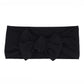 KYTE BABY Rayon Made From Bamboo Bow, (0-3 Months, Midnight)