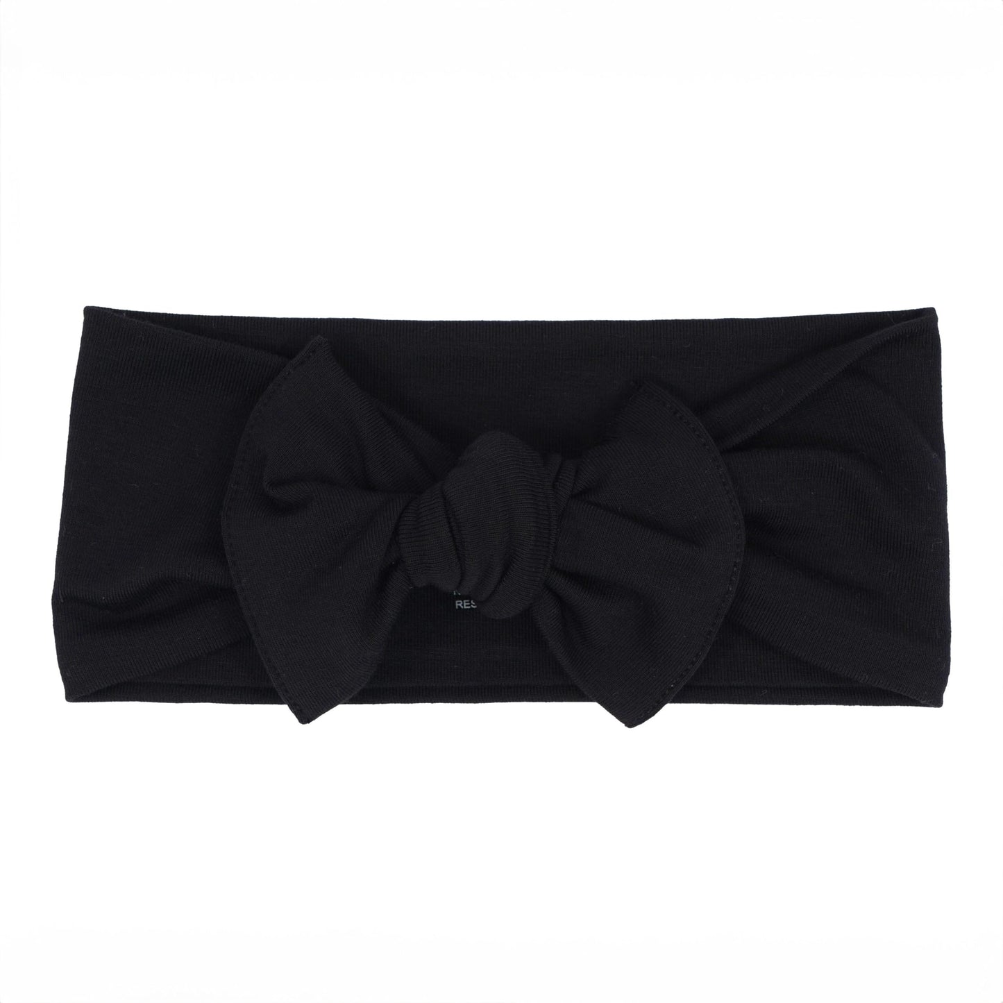 KYTE BABY Rayon Made From Bamboo Bow, (0-3 Months, Midnight)