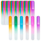 Lanties 48 Pack Baby Nail Files Bulk, Reusable Glass Newborn Nail Files with a Pouch, Gift for Baby Shower, Toddlers, Infant, Ba