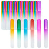 Lanties 48 Pack Baby Nail Files Bulk, Reusable Glass Newborn Nail Files with a Pouch, Gift for Baby Shower, Toddlers, Infant, Ba