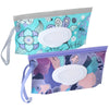 Febsnow 2 Pack Baby Wipe Dispenser, Reusable Portable Wipe Holder, Baby Wipes Container, Travel Baby Wipes, Refillable Wet Wipe