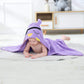 Michley Animal Hooded Baby Bath Towel Toddler Premium Cotton Absorbent Washcloth For Girls Boys 0-6T, Bird