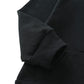 Romperinbox Unisex Solid Baby Sweatshirts Hoodies, Lightweight Full Zip-Up Jackets Coat 0-24 Months (Black, 0-3 Months)