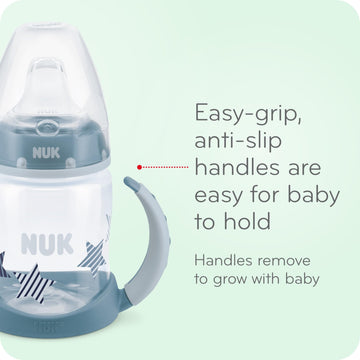 Nuk Smooth Flow Anti Colic Baby Bottle, 5 Oz, 4 Pack, Elephant