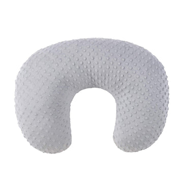 Nursing Pillow Cover Breastfeeding Pillow Cases Minky Dot Slipcover (Beige)