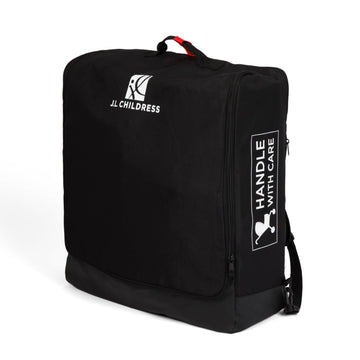 J.L. Childress Compact Stroller Travel Bag - Fits Most Compact Stroller Bags - Expandable, Padded Backpack Straps, Airtag Holder