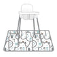 Bapronbaby Tiny Town Splash Mat - Waterproof Catch-All For Under High Chairs, Floors, Tables, Playtime Or Arts & Crafts - Machin