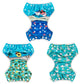 Alvababy Large Swim Diapers 3Pcs Baby & Toddler Snap One Size Reusable Adjustable Baby Gifts Baby Boy 3Swy36