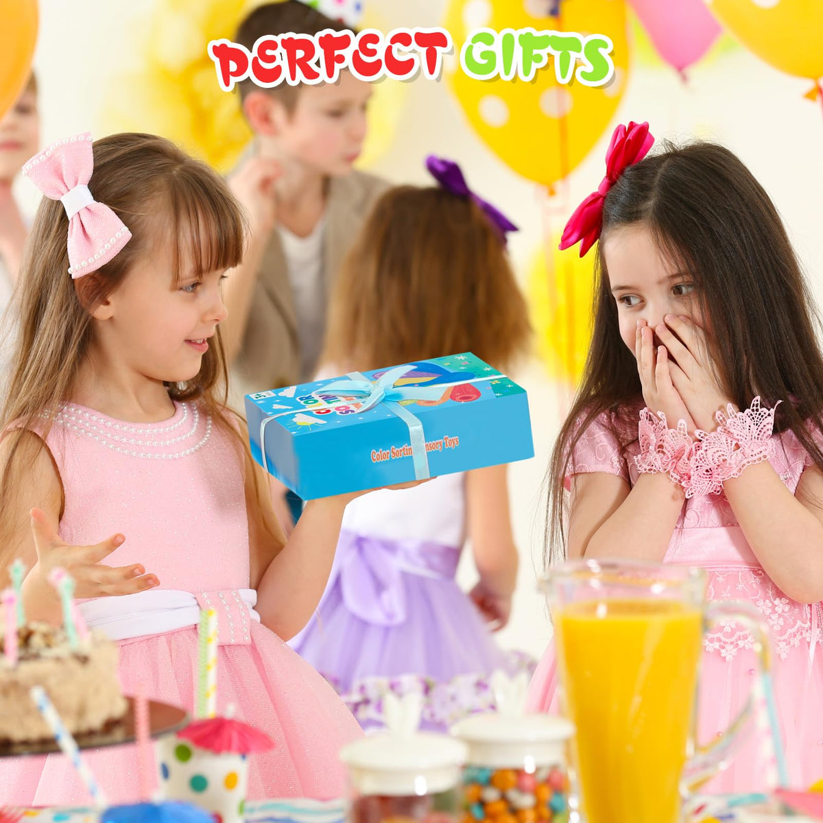 Color Sorting Fidget Color Sorting Toys Sensory Toys : Fine Motor Skill Games Learning Toys ...