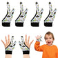 Yxmeiguo 4pcs Thumb Sucking Guard Gloves Kids Anti Thumb Sucking Glove Chewy Compression Thumb Sucking Stop Nail Biting Finger B