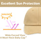Infant Baseball Cap Baby Cap Baby Sun Hats 12-18 Months Toddler Baseball Hat Baby Summer Hat Baby Toddler Trucker Hat Khaki