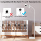 Bfytn Baby Monitor Floor Holder Stand Mount & Clamp For Baby Monitor Camera With 1/4 Screw Hole,Compatible With Nanit Pro Smart