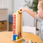 Melissa & Doug Stack & Count Wooden Parking Garage with 10 Cars