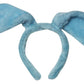Petitebella Long Ear Dog Headband (Blue, One Size)