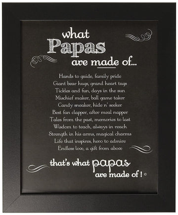 Papa Chalkboard Frame - Gift For Papa For Father'S Day, Birthday, Birth Of Grandchild - Made In Usa