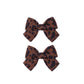 Baby girls leopard hair bow Clips Pin,leopard print bow hairpin for women(FD62-4)