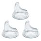 Nuk Replacement Silicone Spout For Nuk Active And Learner Cups, Clear, Pack Of 3