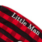Fommy Baby Boy Clothes 6-9 Months New To The Crew Letter Print Hoodies+Plaid Long Pants 2Pcs Outfits Set Stuff Gifts