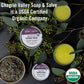 Chagrin Valley Soap & Salve Natural Organic Baby Soap - Unscented, Mild & Moisturizing Goat Milk & Honey Soap For Babies, Childr