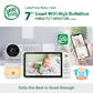 Leapfrog Lf930Hd Baby Monitor, 7    720P Hd Display,Video Baby Monitor With Camera And Audio, 1080P Smart Remote Access,360 Pan