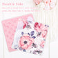 Car Seat Strap Cover For Babies, Soft Car Seat Belt Covers, Mink Car Seat Strap Shoulder Pads Girls, Pink Floral