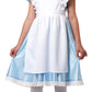 California Costumes Girls Alice Child Costume White/Blue, Xsmall