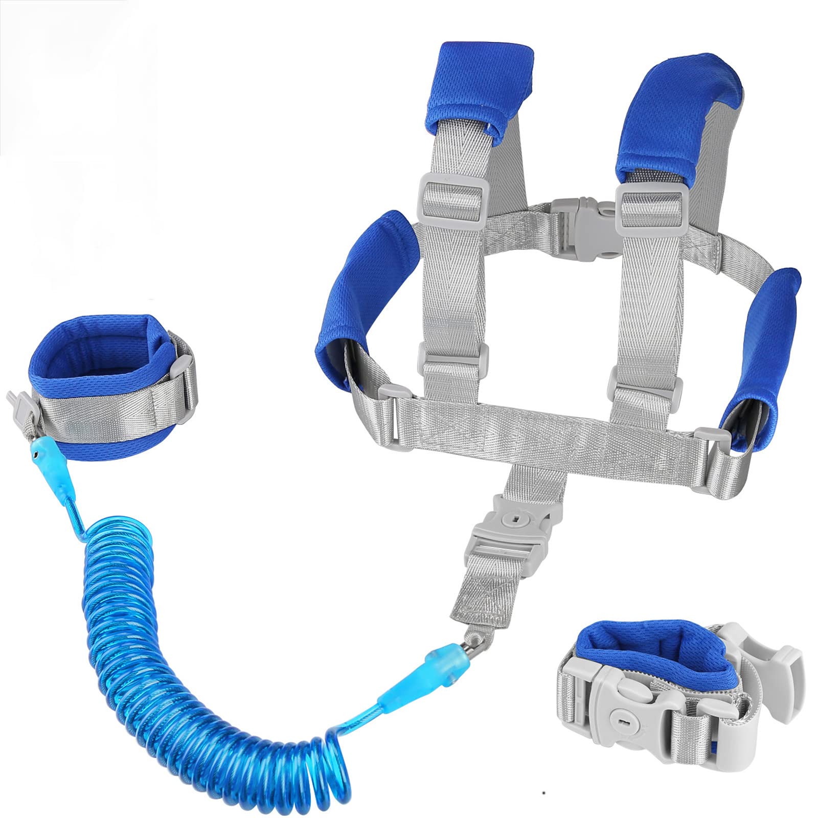 Baby Anti Lost Wrist Link -Anti Lost Backpack Leash Baby Leash Safety Walking Leash Wrist Link With Upgraded Safety Locks For Ki