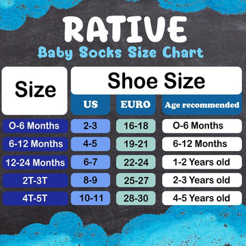 Rative Ankle Anti Slip Non Skid Cotton Socks With Grips Grippers For 6-12 Month Babies Baby Infant Boy Boys Girls (6-12 Months,