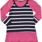 Lamade Kids Baby Girls' Striped Dress (Toddler/Kid) - Capri - 12-18 Months