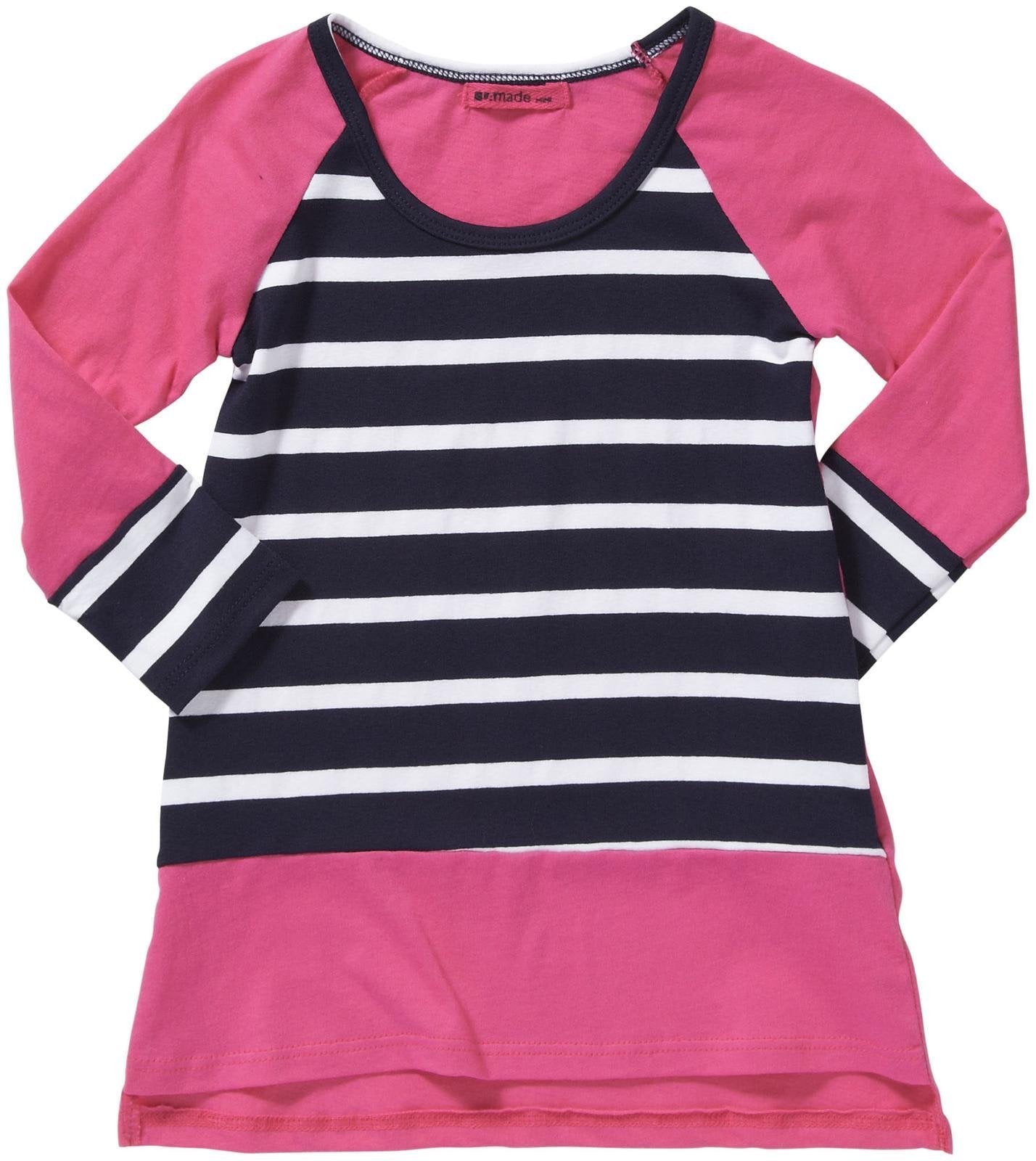 Lamade Kids Baby Girls' Striped Dress (Toddler/Kid) - Capri - 12-18 Months