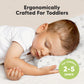 Keababies 2-Pack Toddler Pillow 13X18 - Soft Organic Cotton Kids Travel Bed Pillows For Sleeping, School, Nap, Machine Washable,