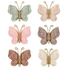 Toddler Hair Bows, 6pcs Bow Clips for Baby Girls, Mini Butterfly Clips Hair Accessories for Infants Baby Kids Fine Hair