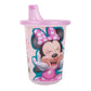 The First Years Take & Toss Disney Minnie Mouse Sippy Cups - Reusable Toddlers Cups With Lids - Kids Party Pack With 2 Travel Ca