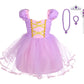 Lito Angels Princess Dress Up Costumes For Toddler Girl Halloween Christmas Fancy Party With Accessories Size 4T