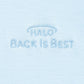HALO SleepSack, 100% Cotton Wearable Blanket, Swaddle Transition Sleeping Bag, TOG 0.5, Baby Blue, Small, 0-6 Months